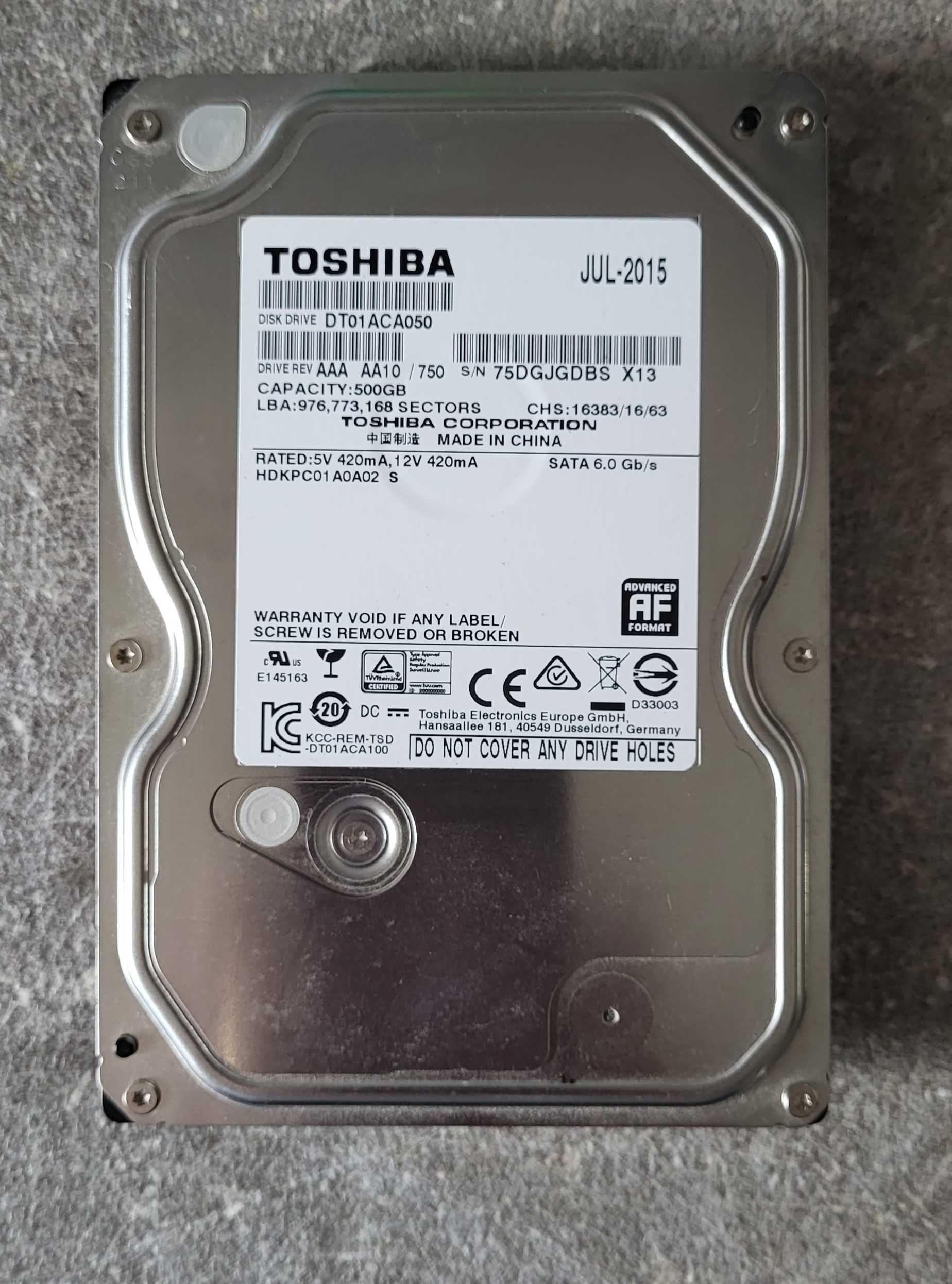 HDD Toshiba 500GB