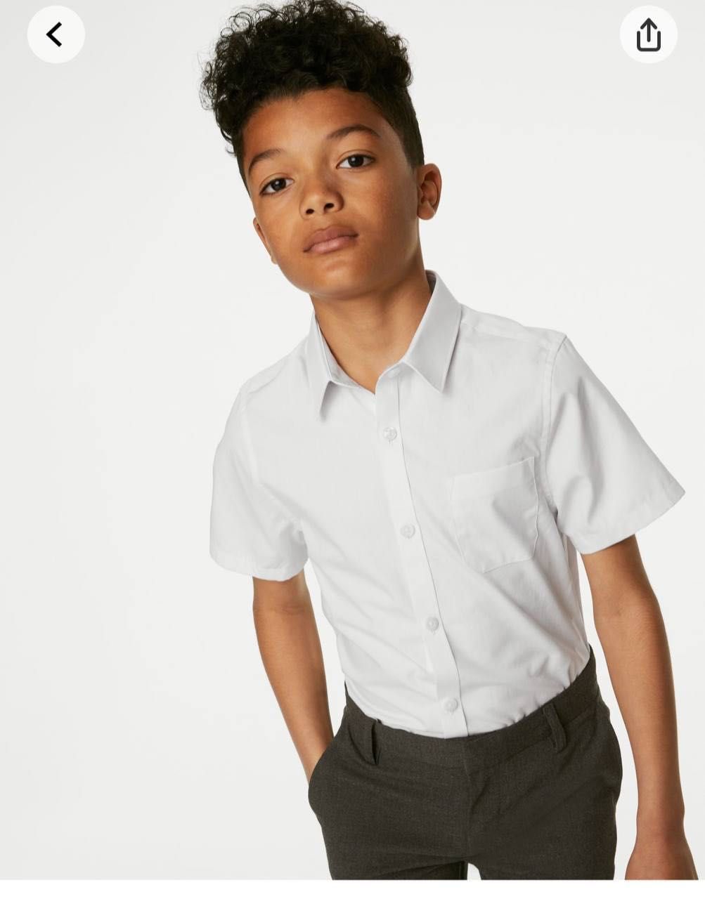 Marks & Spencer рубашки для мальчиков