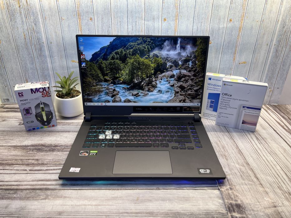 Игровой ноутбук Asus Rog Strix | Ryzen 7 4800H | RTX 3050 TI | 16GB