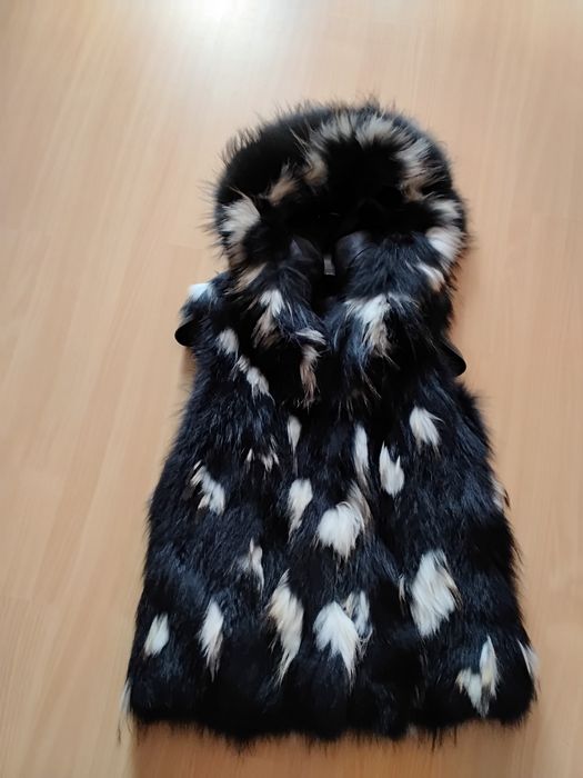 Дамски кожен елек