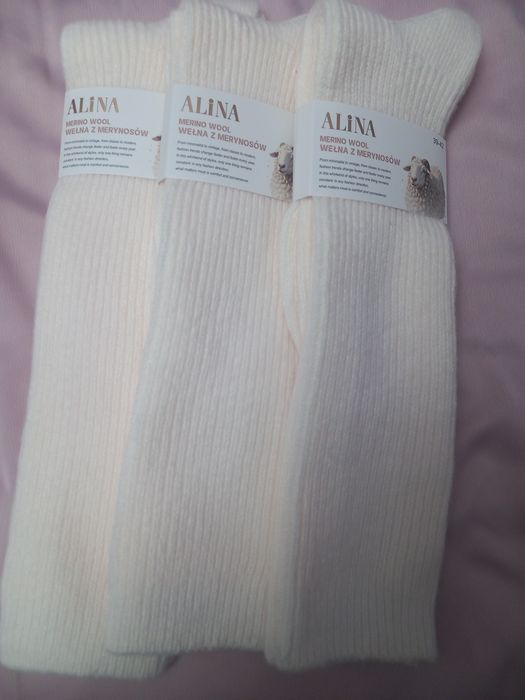 Sosete merinos lungi 88% lana