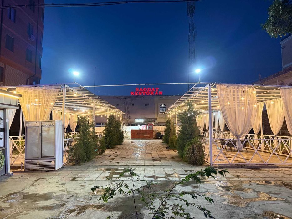 buxoroda SAODAT RESTORANT sotiladi
