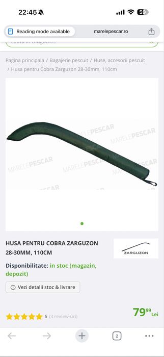 Vand Cobra de nadit Zarguzon 20mm