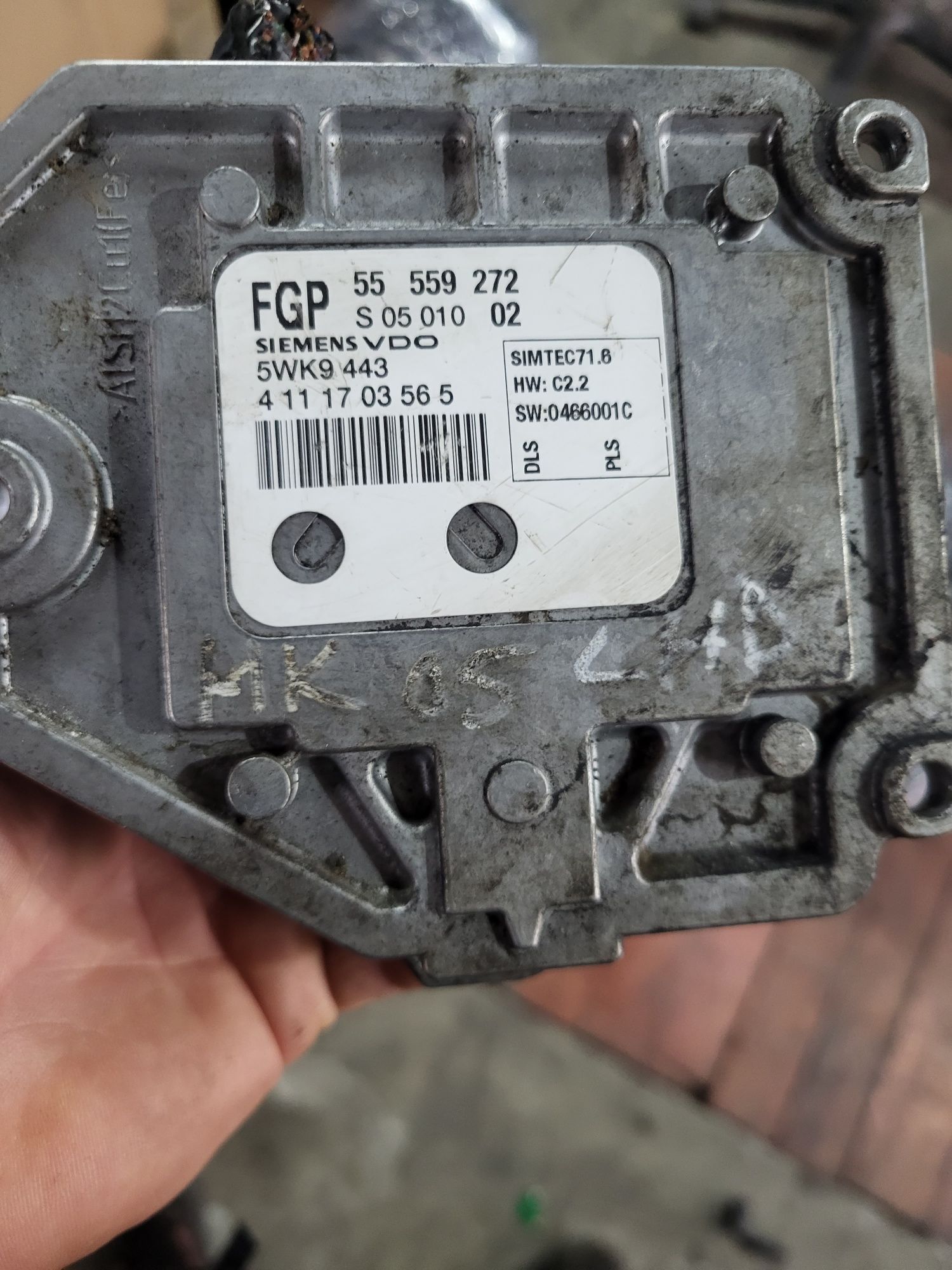 Calculator motor Opel Astra H,Corsa C,Vectra C, Zafira B 1.8 benzina