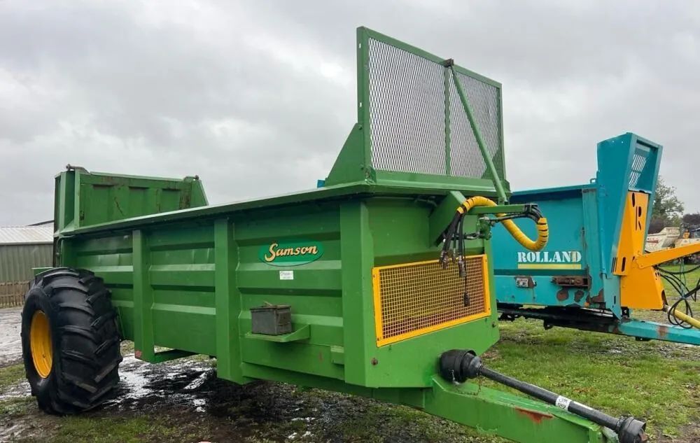 Kuhn Samson 12 T MIG Remorca Samson imprastiat balegar gunoi