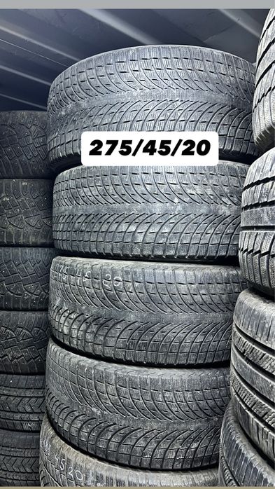 Комплект 275/45/20 Привозные б/у шины из Европы