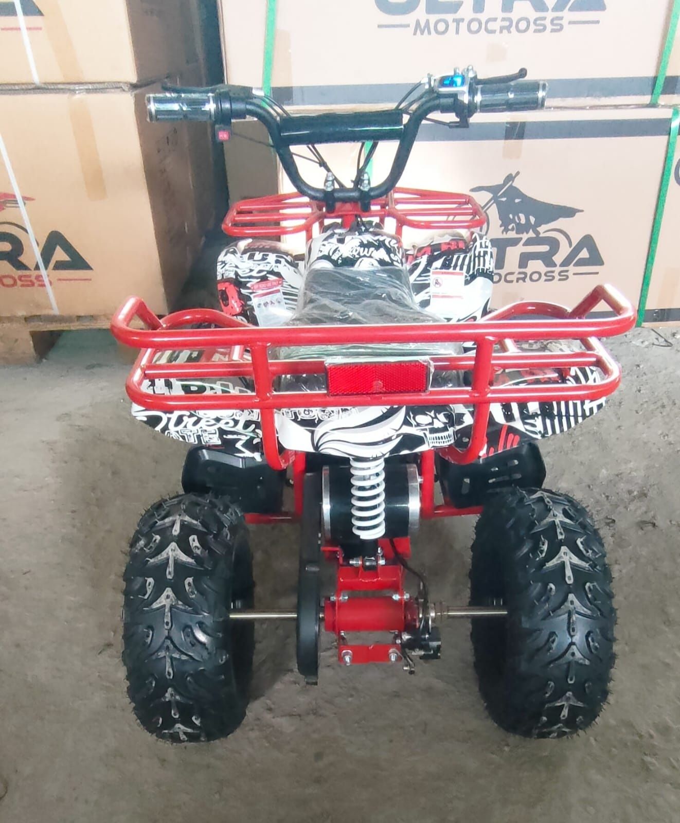 NOU Atv electric de 1000w cu roti pe 6 inch viteza reglabila pe 3 nive