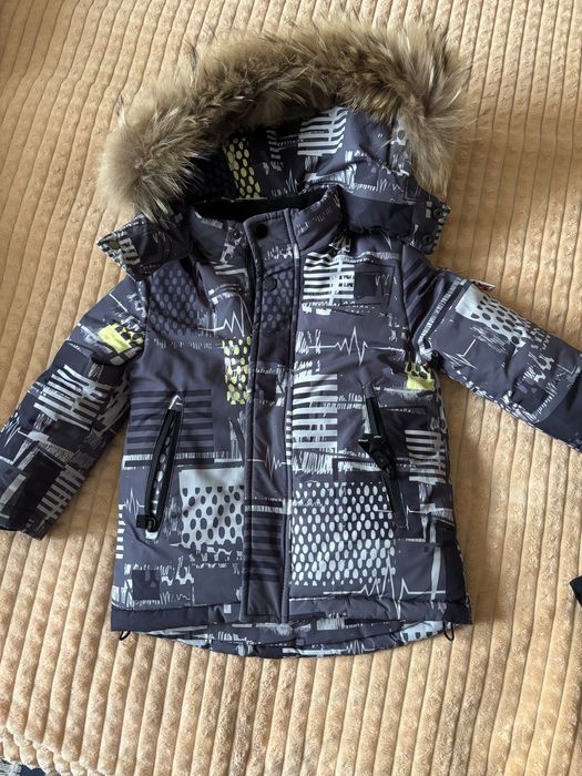 Детский зимний комбинезон с курткой