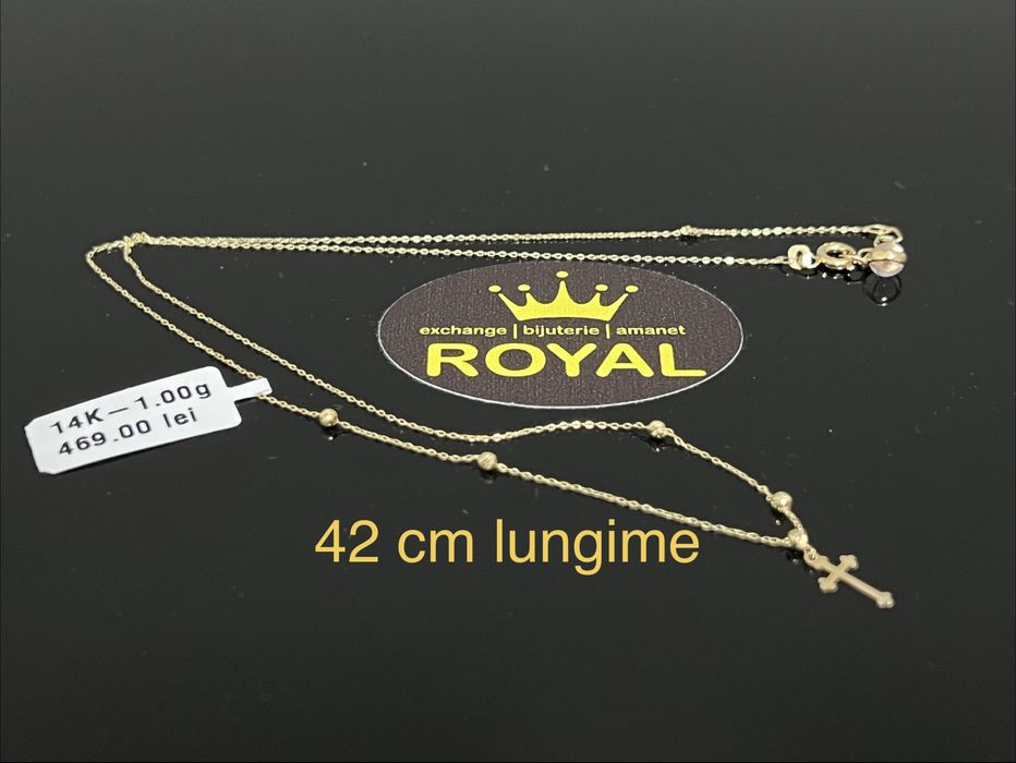 Bijuteria Royal CB : Lant aur 14k 1,00 grame