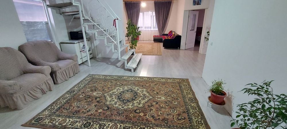 Дом в Алгабасе 2 уровн.+времянка благоустроенного типа  3-х.комн.