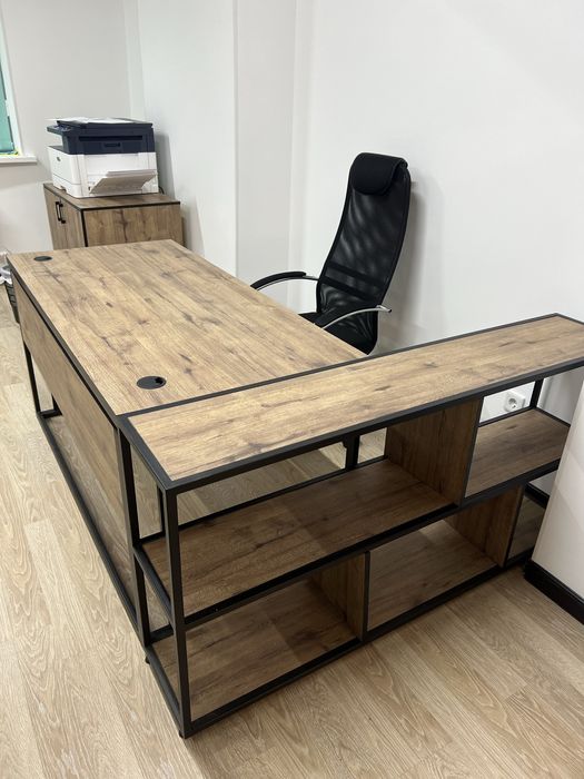 Офиснаямебель Астана на заказ Столы Лофт Стеллажи Шкафы Мобильные тумб