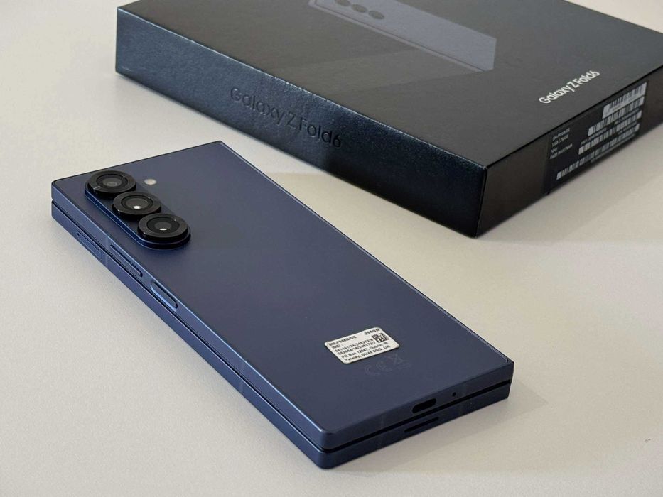 Бартер! Като НОВ! Samsung Galaxy Z Fold 6 Navy (Син)