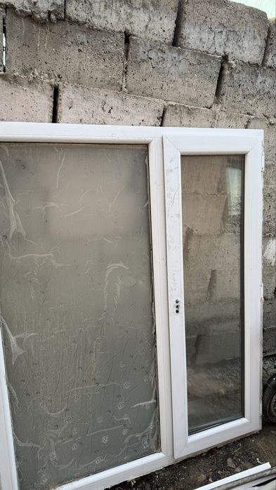 Продам б/у пластиковые окна