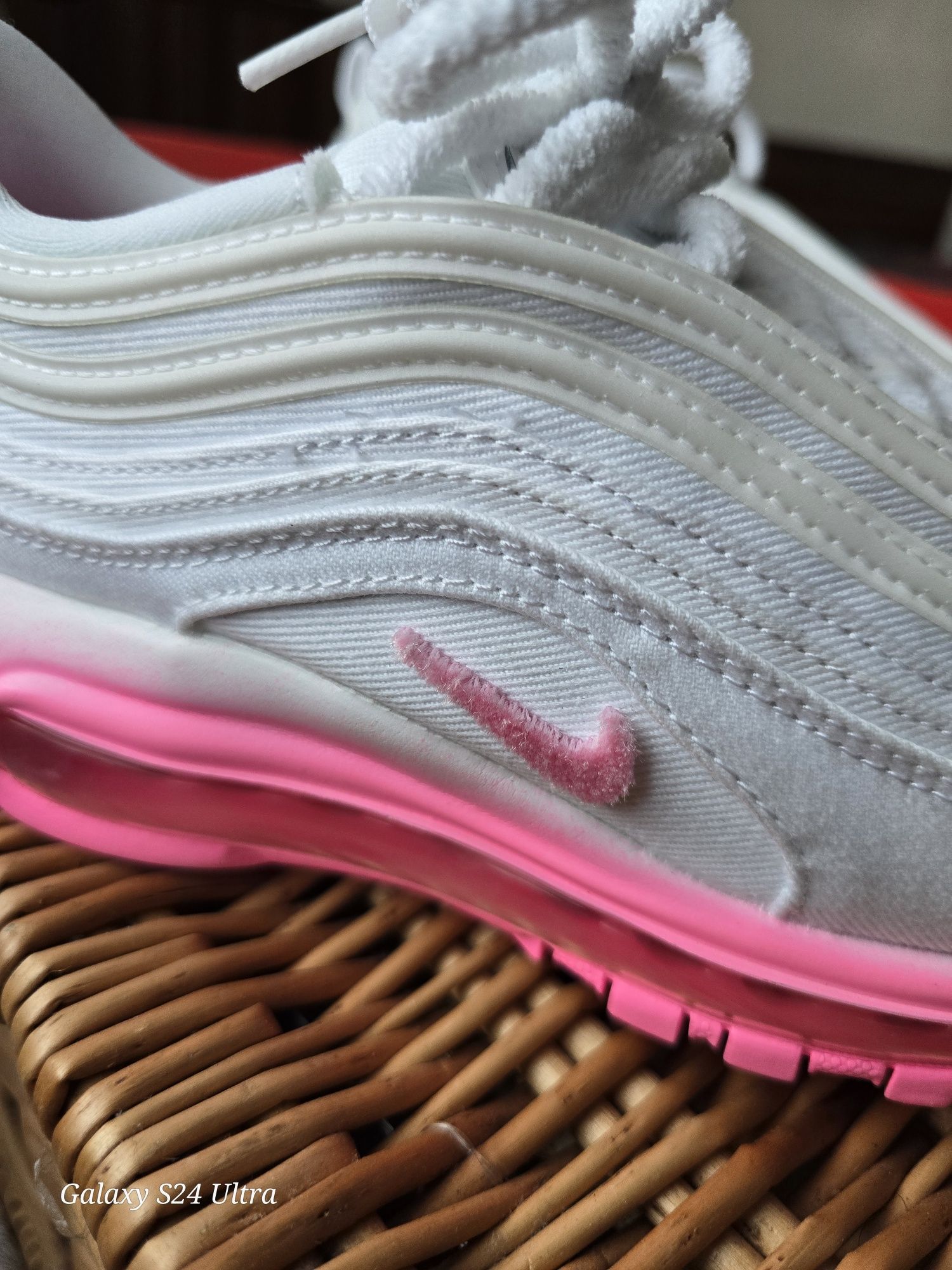 Маратонки Nike Air Max 97 SE White/Pink