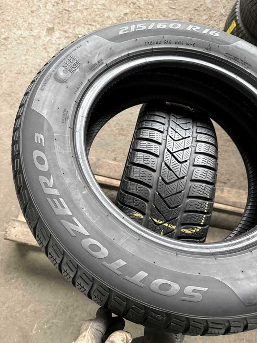 2x Anvelope iarna 215/60 r16 seal - Pirelli Sotto Zero 3 Winter