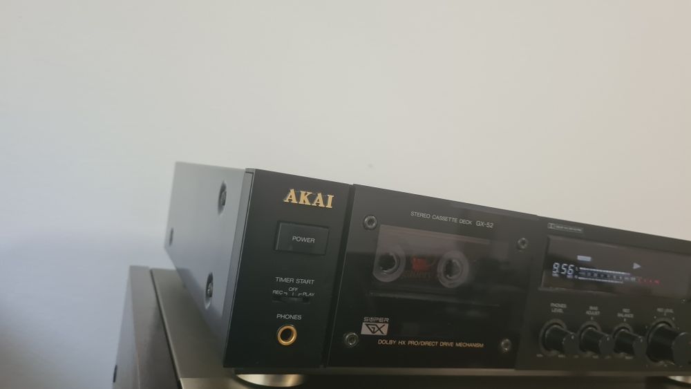 Deck Akai GX-52, open close
