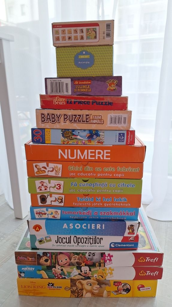 Lot Puzzle-uri 15 buc.