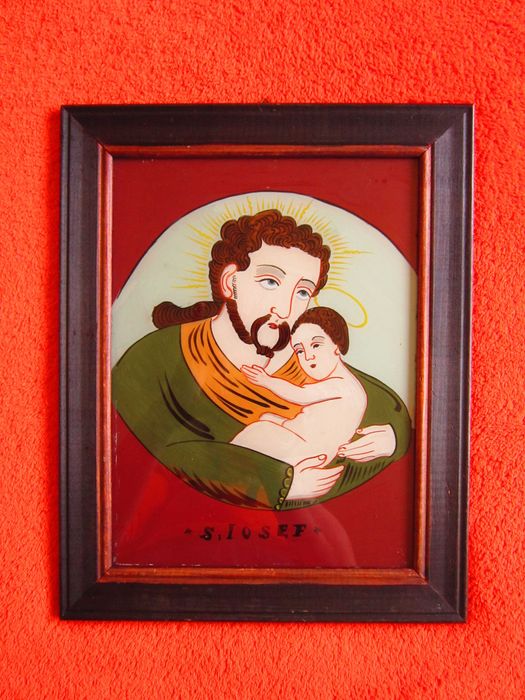 cadou rar Sf. Iosif/Joseph cu pruncul Iisus