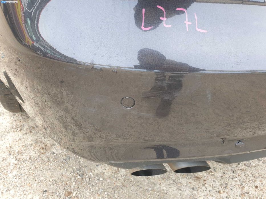 Bara Spoiler Spate cu Locas Senzori Parcare cu Imperfectiune Audi A4 B8 B8.5 Berlina Sedan FL Facelift 2012 - 2015 Culoare LZ7L [K1402]