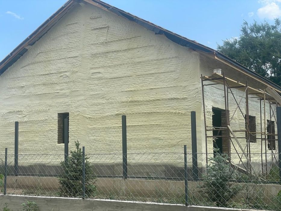 Утепление пенополеуретаном(ппу)