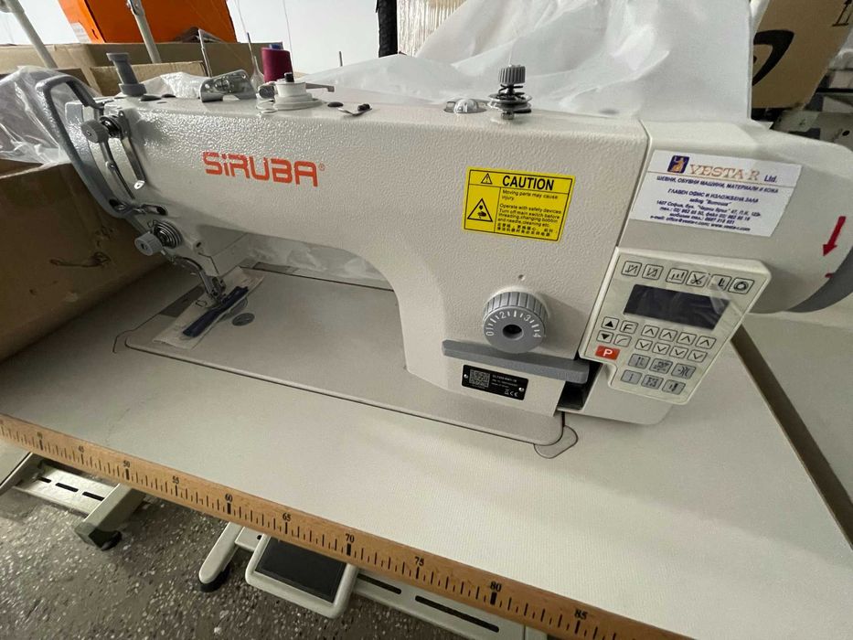 Нова професионална права шевна машина SIRUBA DL7200-BM1-16 - автомат