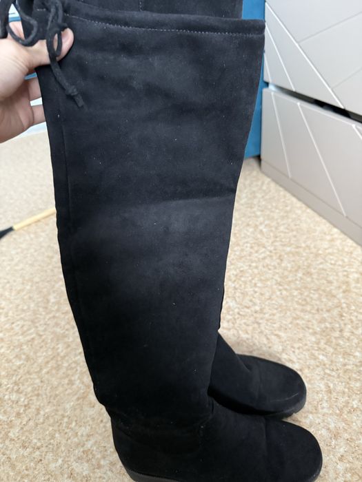 Зимние сапоги ботфорты 36размер