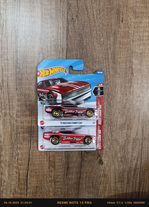 Hot wheels '71 Mustang Funny car STH super Treasure Hunt