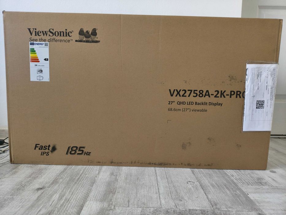 Monitor gaming Viewsonic VX2758A-2K-PRO-2 185Hz sigilat garanție 2028!