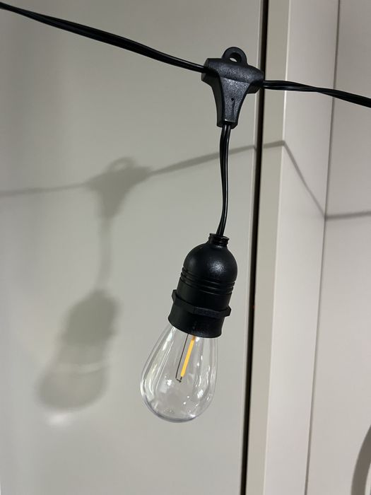 Ghirlanda 15 M, cu pendule, 15 Becuri și 2 becuri rezerva, Int-Ext.