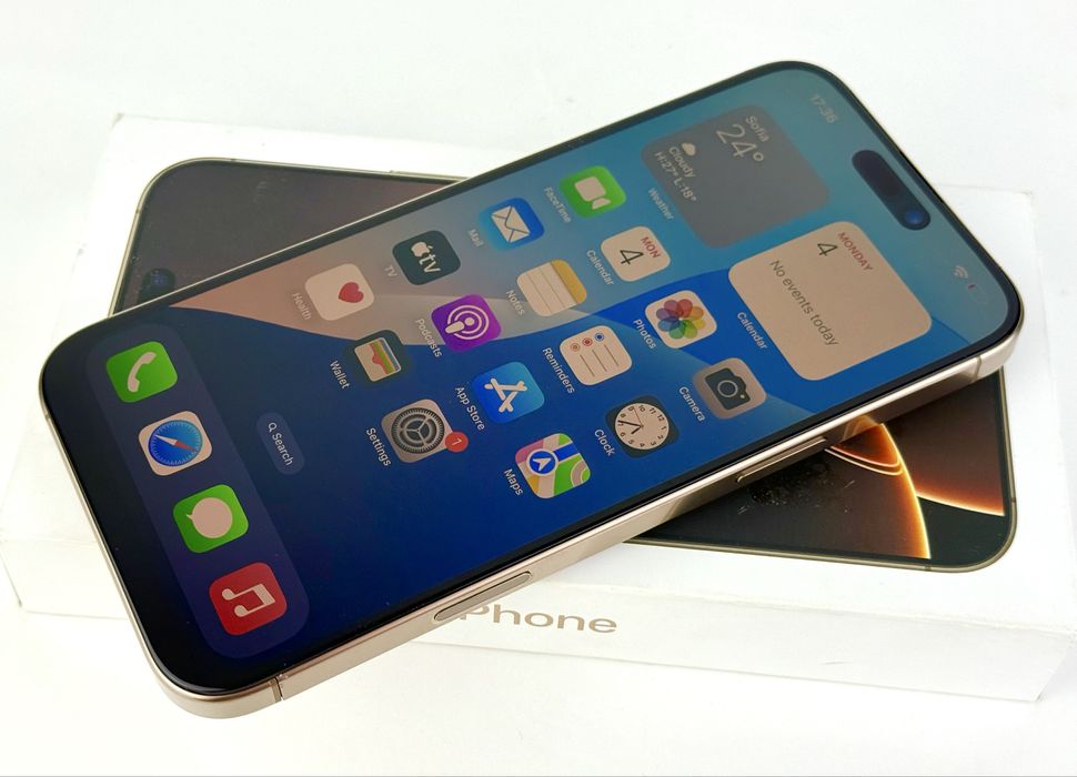 КАТО НОВ! Apple iPhone 16 Pro 128GB Desert Гаранция!