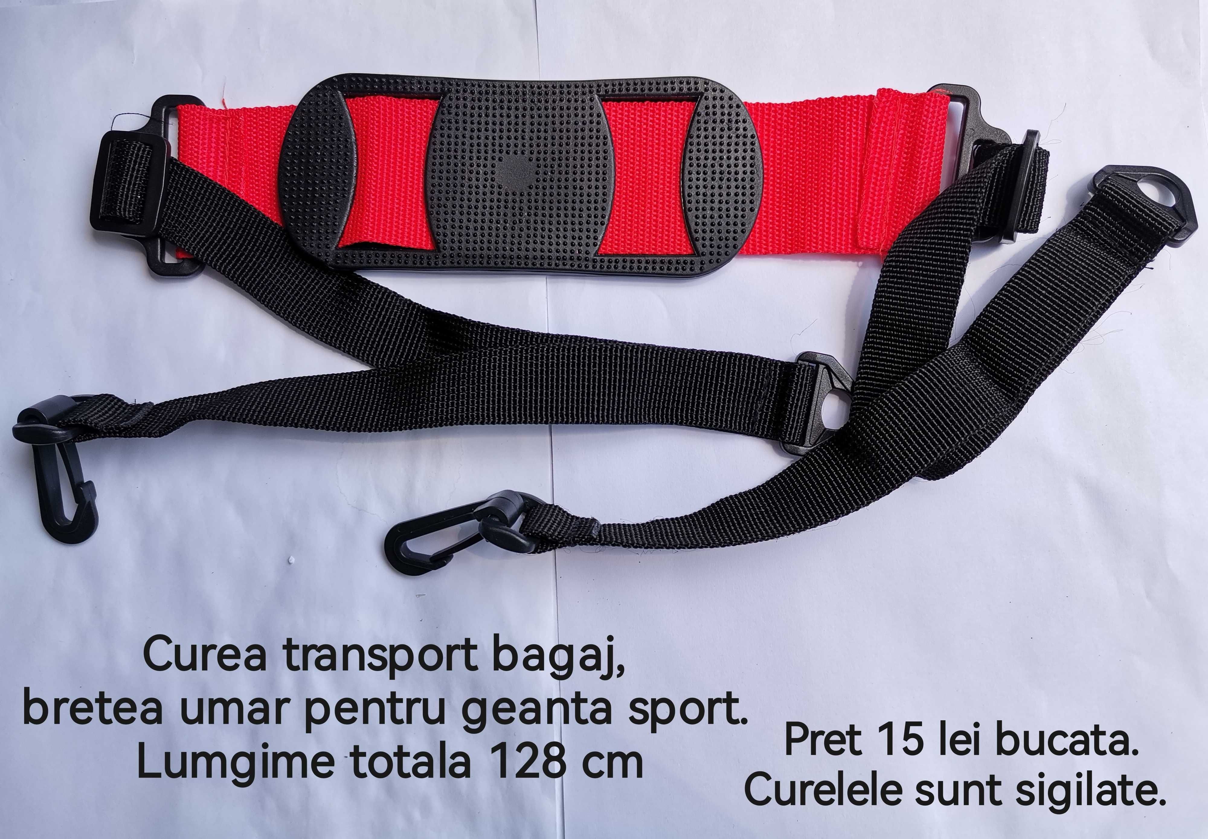 Curea transport bagaj, bretea reglabila umar pentru geanta sport