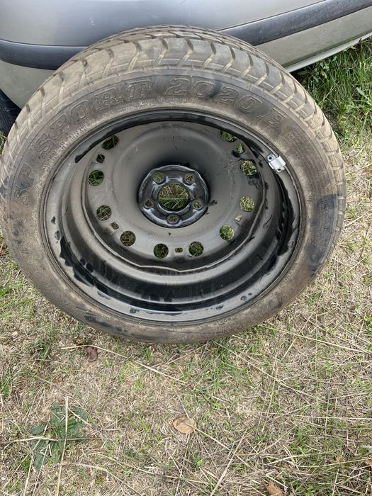 1 бр джанта със гума 195/50/15 ц 5/00 за Шкода