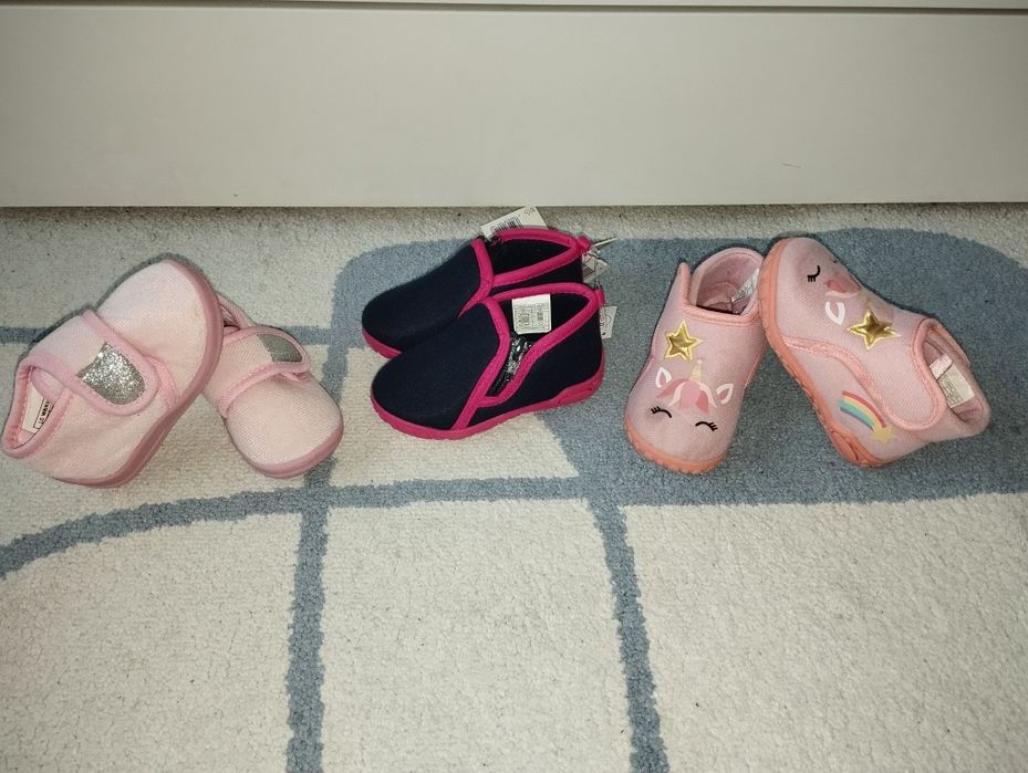 Детски пантофи - различни номера