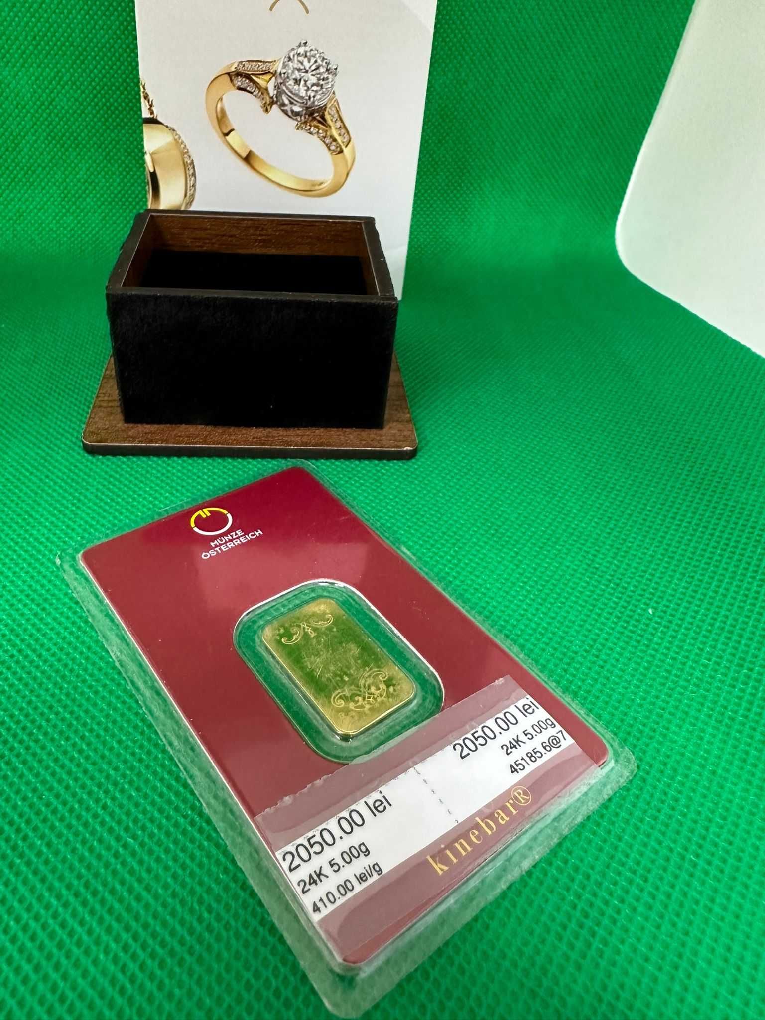 Lingou aur 24K 5.00g [B.45185.6/7 Ag50 Galata]