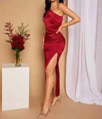 Rochie rosie eleganta