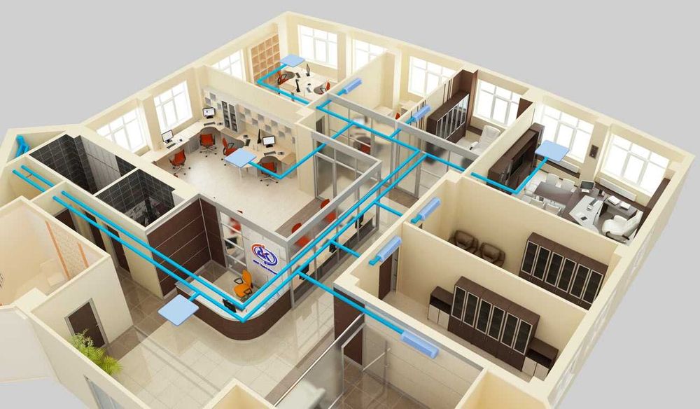 Проектирование и монтаж систем кондиционирования и вентиляции