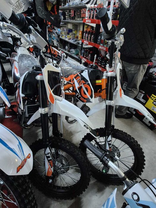 Motocicleta cross enduro offroad Kayo TT140 cc 4T (roti 17" - 14")