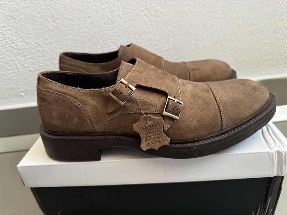 Pantofi Monk barbat 43