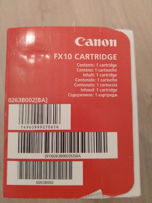 Canon FX-10 Cartus Toner negru ORIGINAL