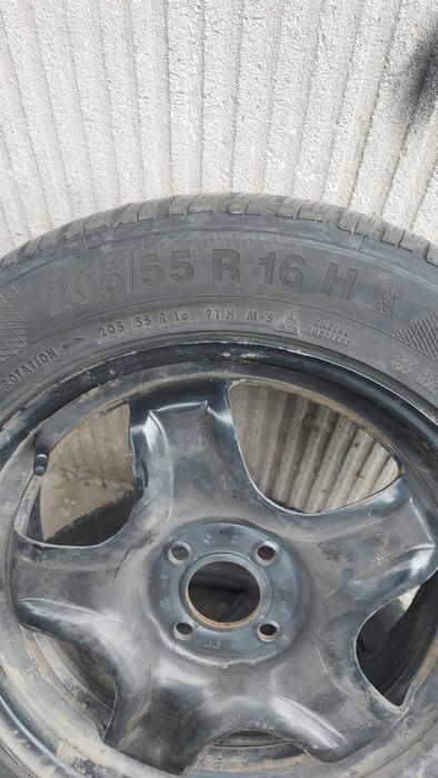 Roți complete Logan r 16 originale
