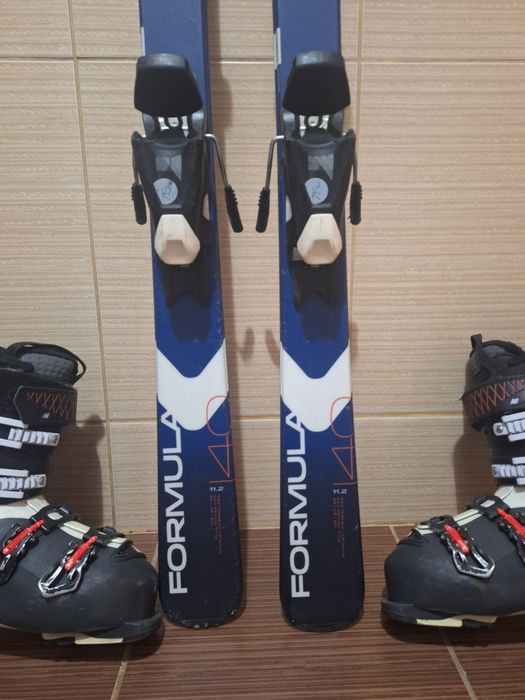 Schiuri elan 140cm cu clapari ski