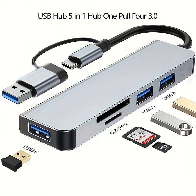 USB хабы. Type C, usb A