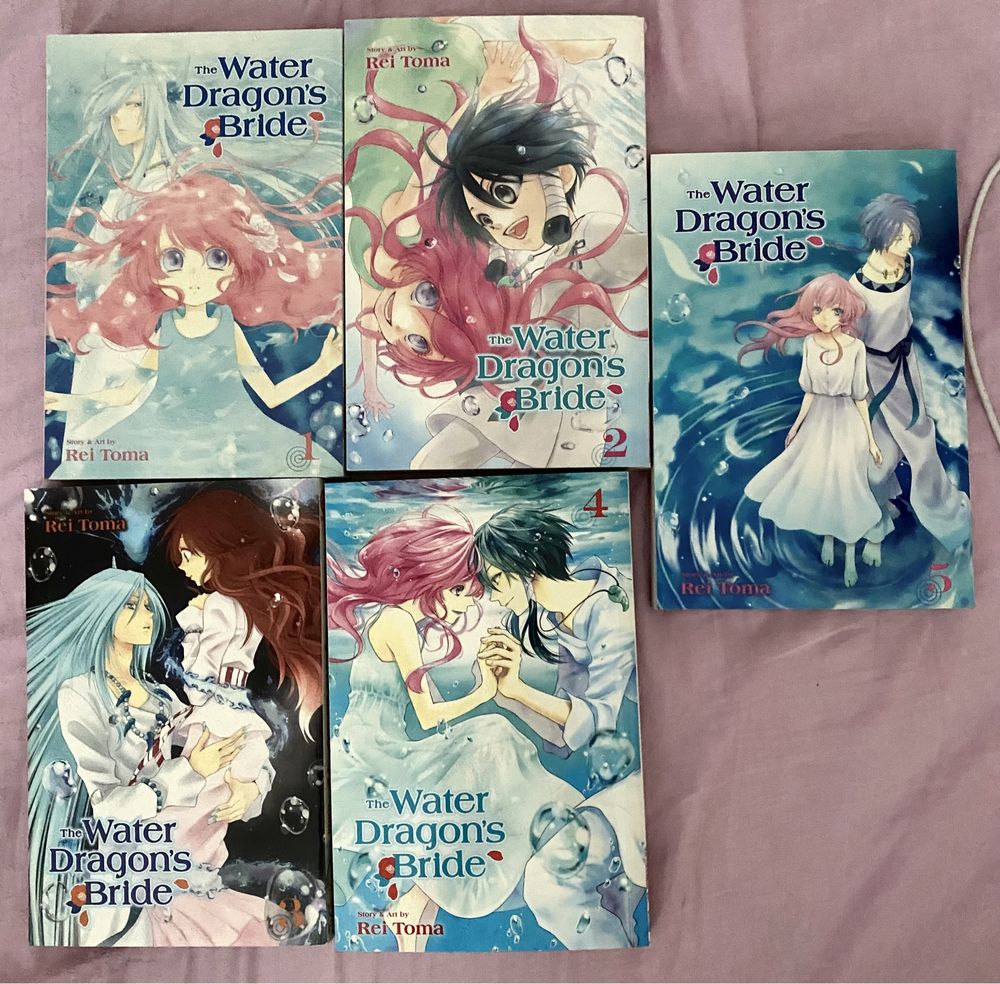 The Water Dragon's Bride set manga 1-5