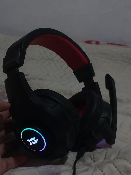 Игровой Наушник с подцветкой