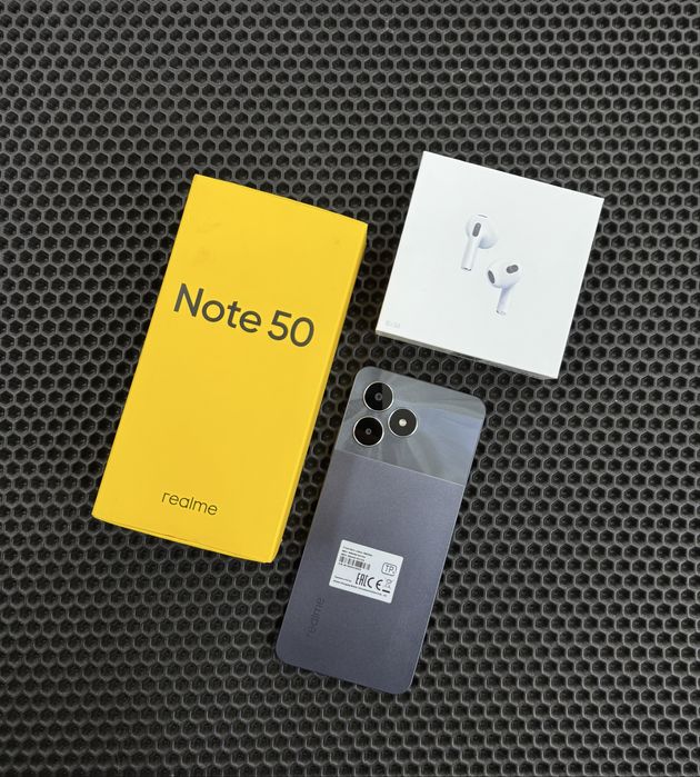 Realme Not 50/64Gb+AirPods/Абая68/телефоны,смартфоны,редми