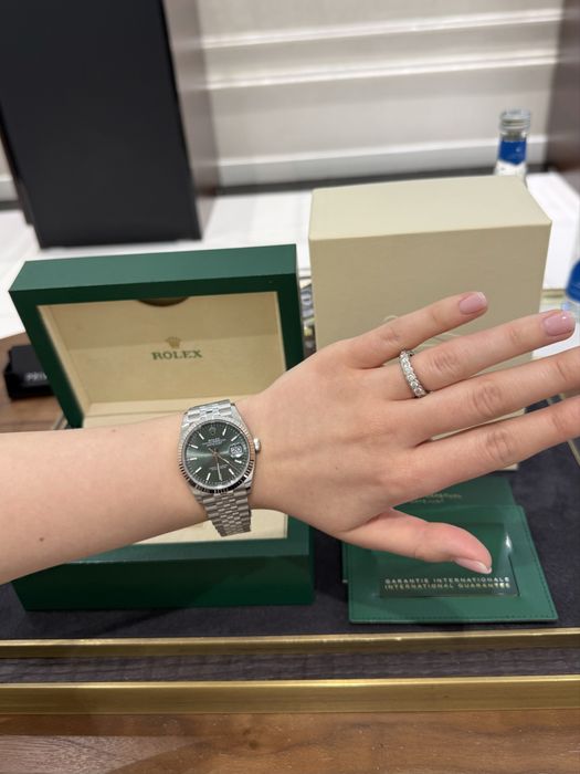 NEW Rolex Datejust 36mm Steel and White Gold 126234