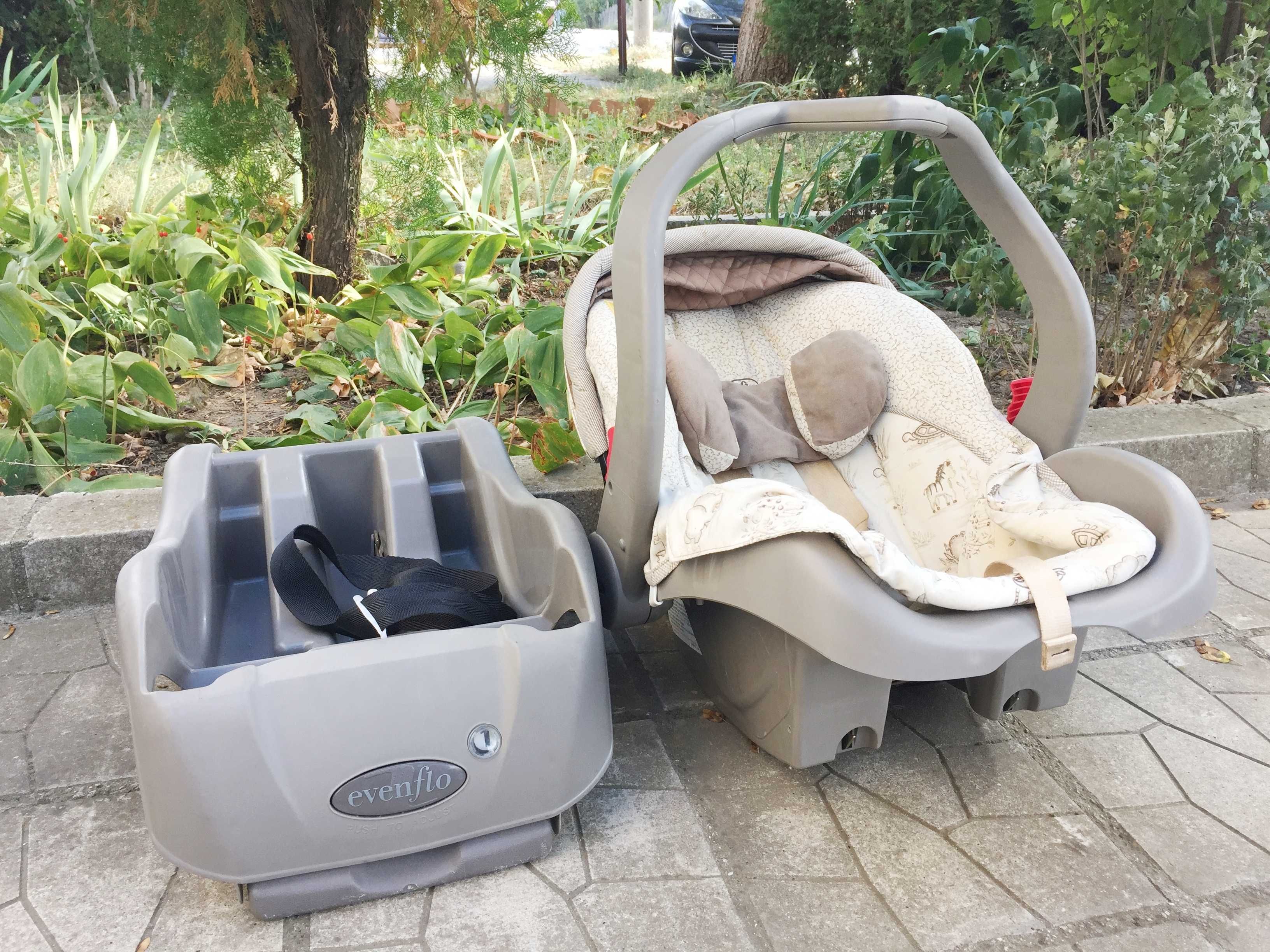 Evenflo Aura USA Детска Бебешка Количка Столче за Kолa CarSeat 3до10кг