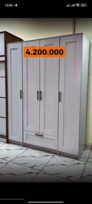 Модульный распашной шкаф фабричная качество можно в рассрочку