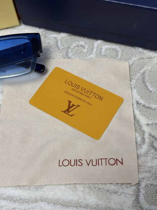 Ochelari Louis Vuitton unisex – LV auriu, full box