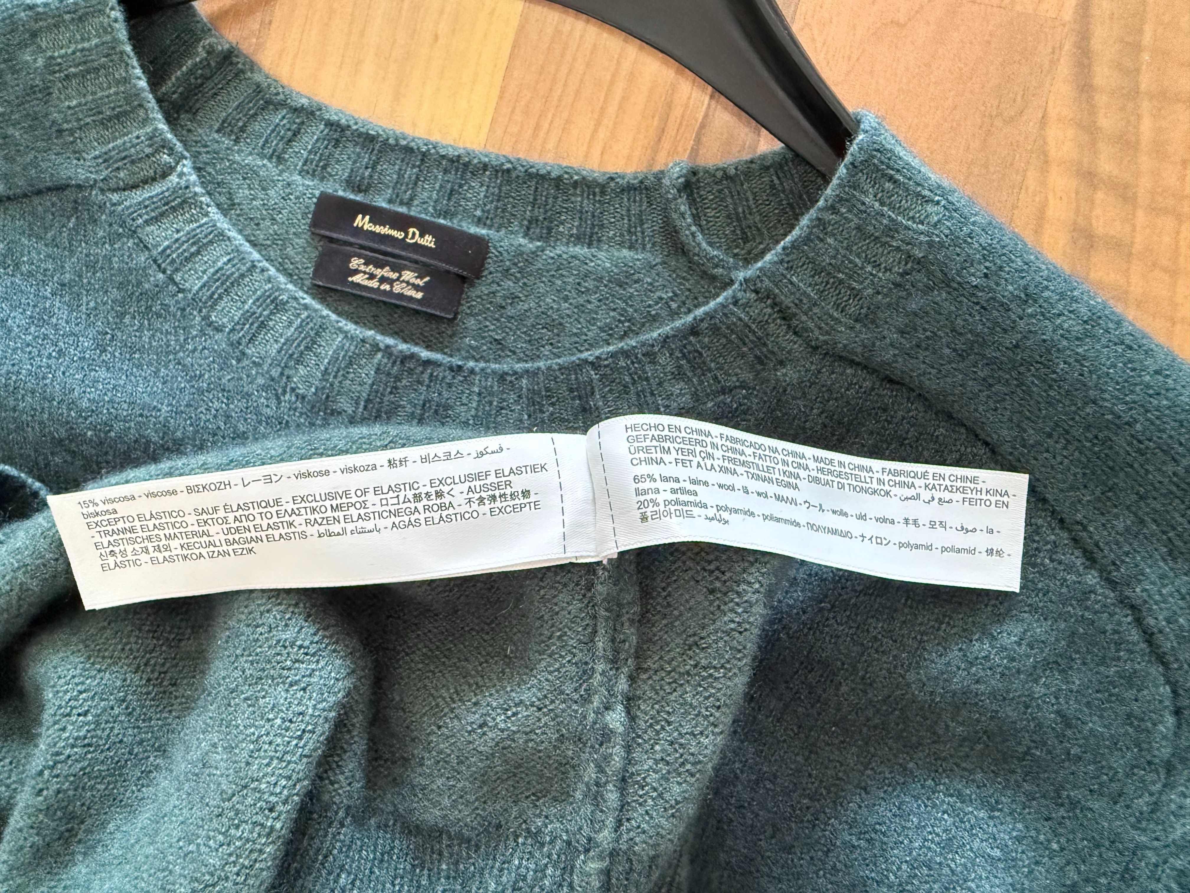 bluza lana Massimo Dutti